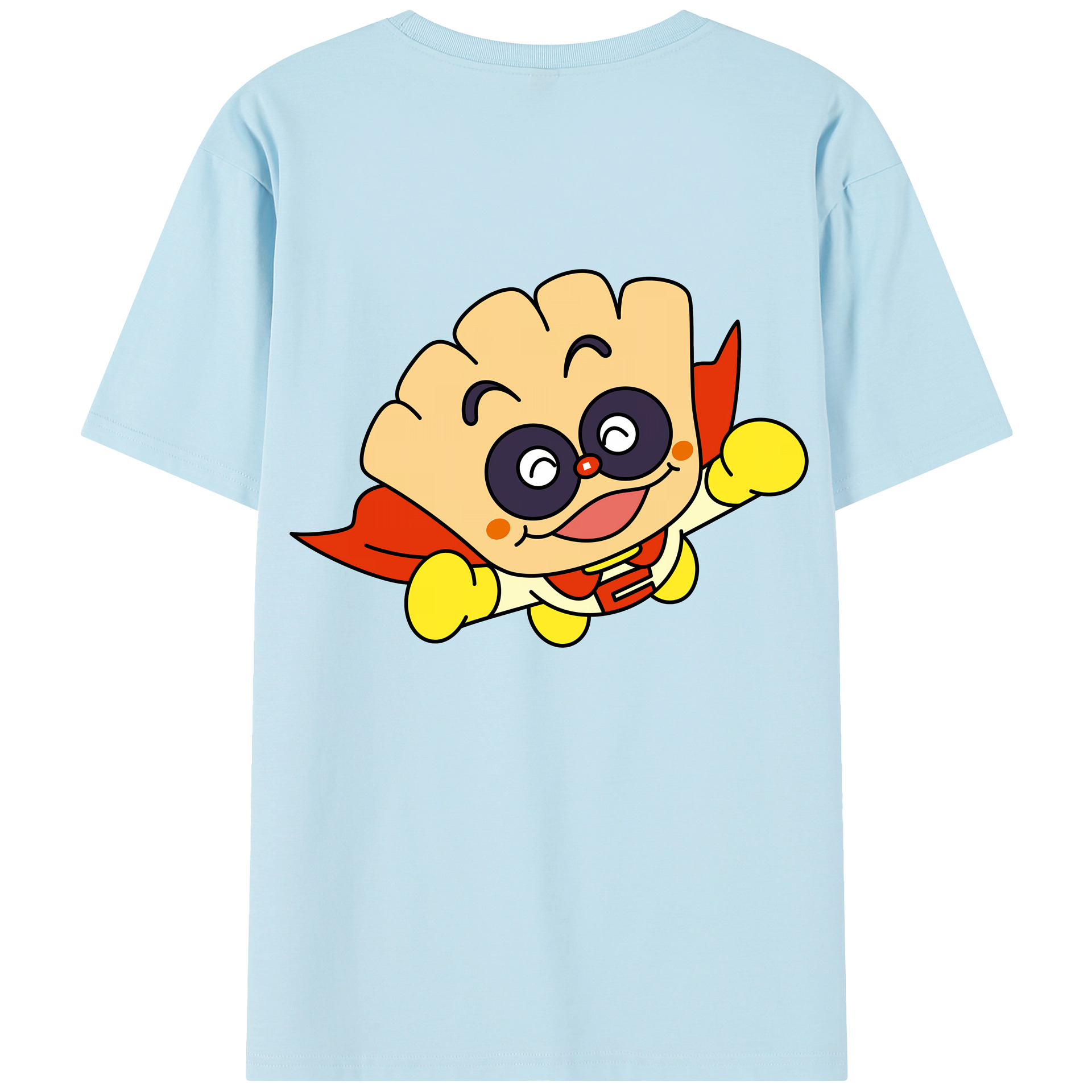 （画像用） アンパンマン Anpanman 綿100％半袖Tシャツ（背面プリント）